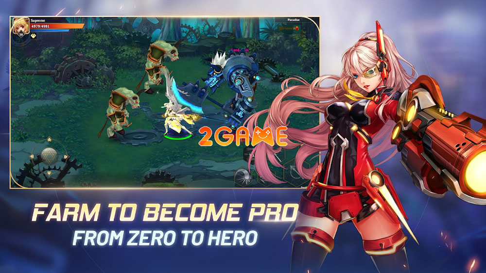 Nhân vật trong game nhập vai Sword Realms M Nhân vật trong game nhập vai Sword Realms M