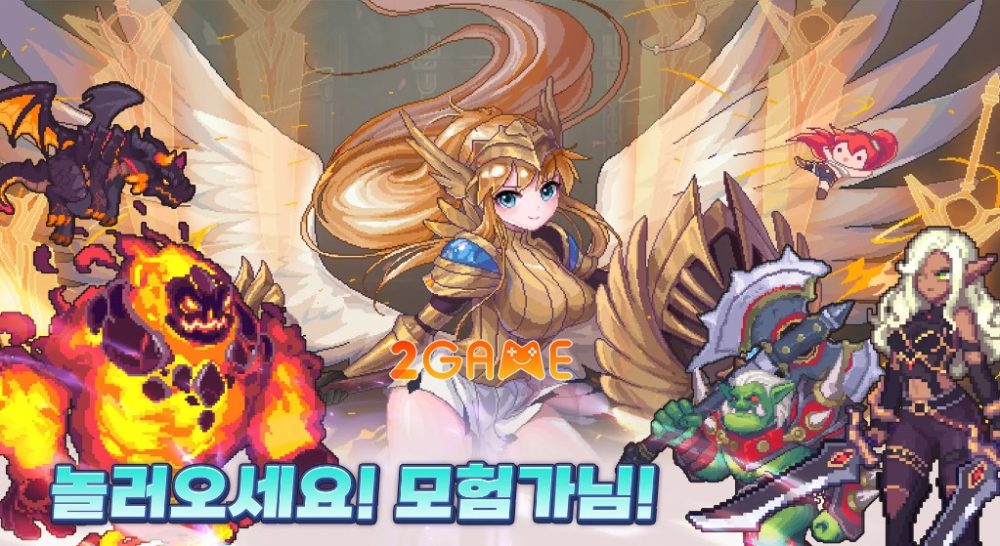 sword-shield-girl-1 Bắt đầu hành trình cùng cô nàng Hiệp Sĩ xinh đẹp trong game Sword Shield Girl