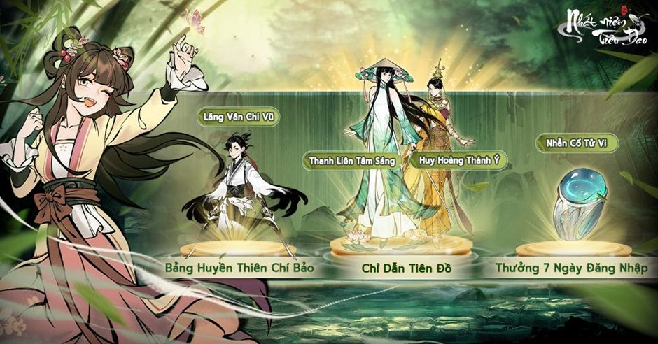 Nhất Niệm Tiêu Dao chính thức ra mắt 14/2: Lộ diện Misthy làm đại sứ hình ảnh và dàn quà tặng iPhone 14, Airpods 3 cực hấp dẫn - Ảnh 3. Nhất Niệm Tiêu Dao chính thức ra mắt 14/2: Lộ diện Misthy làm đại sứ hình ảnh và dàn quà tặng iPhone 14, Airpods 3 cực hấp dẫn - Ảnh 3.