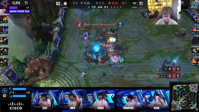 T1 có chiến thắng dễ hơn nhiều so với dự đoán trước G2 T1 có chiến thắng dễ hơn nhiều so với dự đoán trước G2