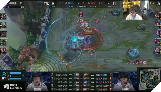 LMHT: T1 co van dau cuc ki sac se truoc TES, gian tiep gui chien thu den Gen.G 2 LMHT: T1 có ván đấu cực kì sạc sẽ trước TES, gián tiếp gửi chiến thư đến Gen.G