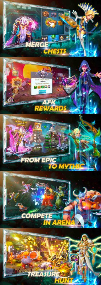 t61bnls Chest Master: Idle Heroes - Game chiến lược nhàn rỗi vừa ra mắt trên nền tảng Android t61bnls