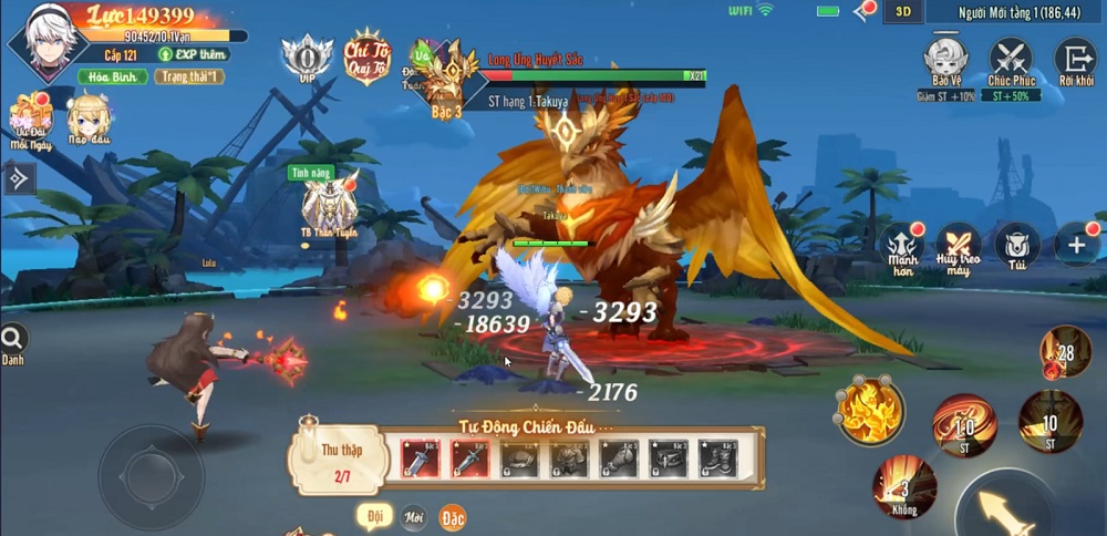 Mộng Ảo Đại Lục chính thức ra mắt với offline rình rang và treo thưởng SH 160i tai game ngay 4