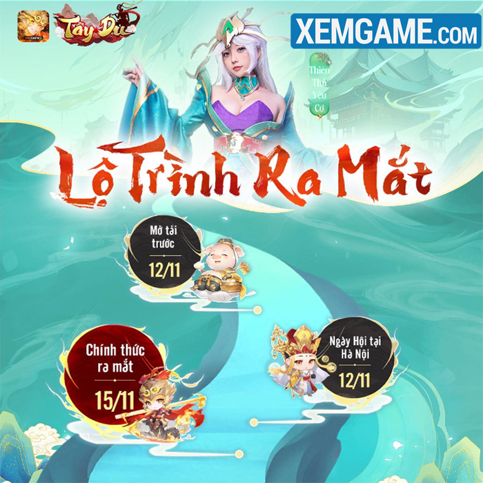 Tây Du VNG: Đại Náo Tam Giới mở tải trước, đếm ngược đến ngày ra mắt chính thức 15/11 tai truoc tay du vng 2