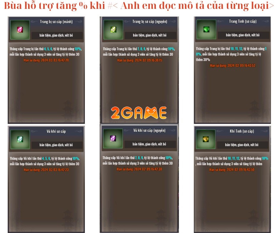 Hướng dẫn nâng cấp trang bị trong game Tam Giới Phân Tranh Mobile tam gioi phan tranh 3