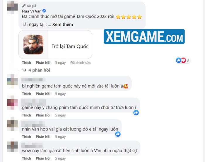 Tam Quốc 2022 sau 1 tuần ra mắt: Nhận nhiều lời khen, ra server liên tiếp tam quoc 2022 19 5 4