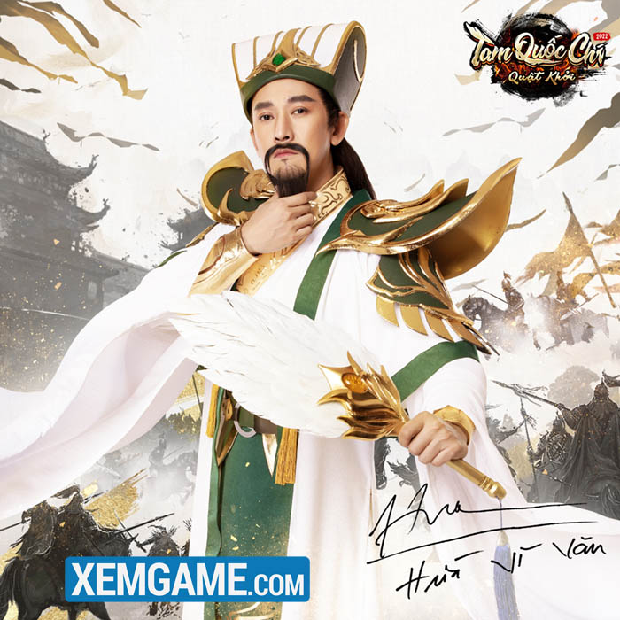 tam-quoc-2022-hua-vi-van-1 Hứa Vĩ Văn đồng hành cùng Tam Quốc 2022 công bố lộ trình tải trước rước quà tam quoc 2022 hua vi van 1