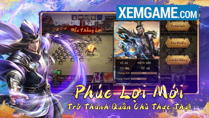 Tam Quốc Anh Hùng Truyện chính thức ra mắt vào 9:00 ngày 12/7/2023 với siêu phúc lợi vạn người mê tam quoc anh hung truyen 12 7 7