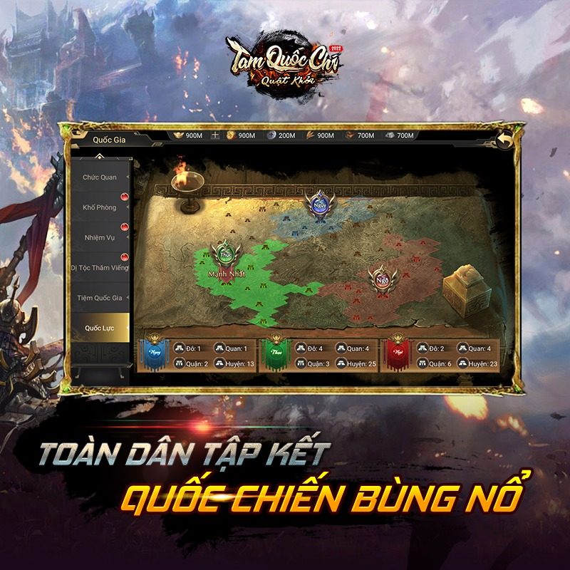 Tam Quốc Chí 2022 tưng bừng ngày ra mắt với hàng loạt sự kiện phúc lợi khiến người dùng không thể bỏ qua Tam Quốc Chí 2022 tưng bừng ngày ra mắt với hàng loạt sự kiện phúc lợi khiến người dùng không thể bỏ qua