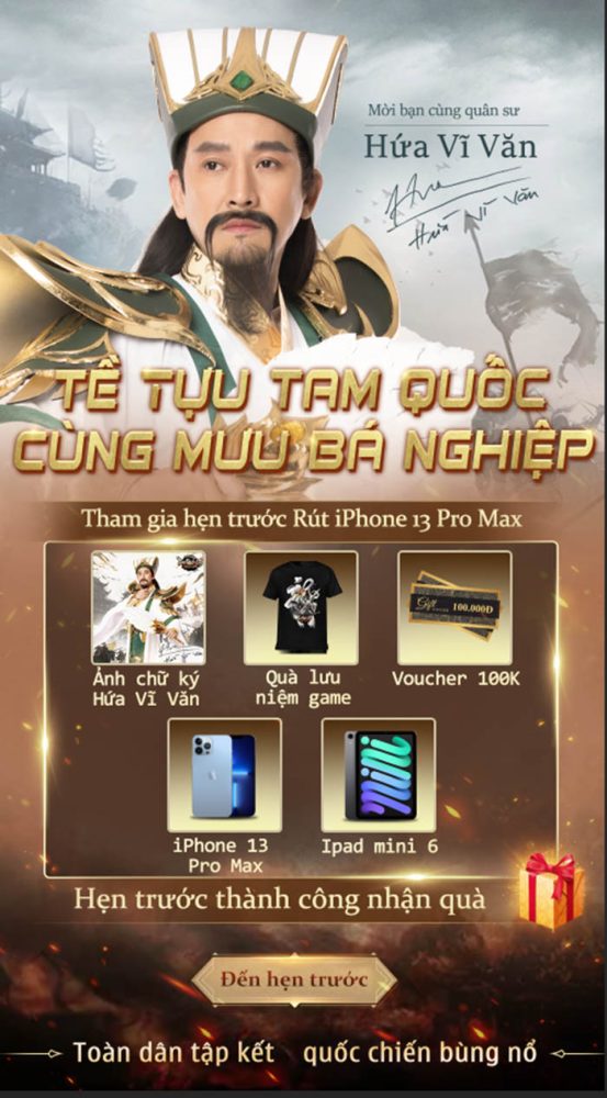 Tam Quốc Chí 2022 tưng bừng ngày ra mắt với hàng loạt sự kiện phúc lợi khiến người dùng không thể bỏ qua Tam Quốc Chí 2022 tưng bừng ngày ra mắt với hàng loạt sự kiện phúc lợi khiến người dùng không thể bỏ qua