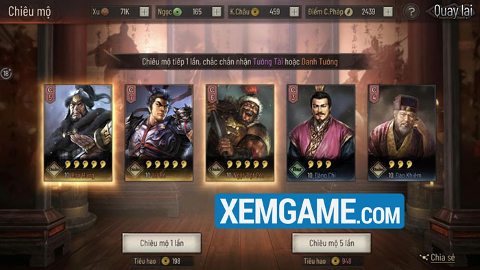 Những đội hình tướng được cộng đồng Tam Quốc Chí: Chiến Lược tích cực chia sẻ? tam quoc chi chien luoc 24 2 1