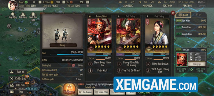 Những đội hình tướng được cộng đồng Tam Quốc Chí: Chiến Lược tích cực chia sẻ? tam quoc chi chien luoc 24 2 7