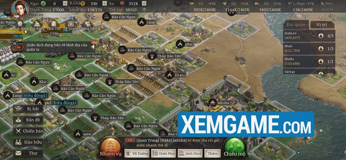 Trải nghiệm tính chiến thuật được thể hiện đầy sáng tạo trong Tam Quốc Chí – Chiến Lược tam quoc chi chien luoc 30 12 9