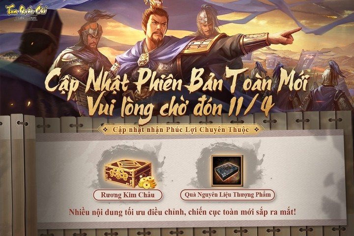 Tam Quốc Chí - Chiến Lược đón nhận đợt cập nhật cân bằng lớn nhất từ trước tới nay