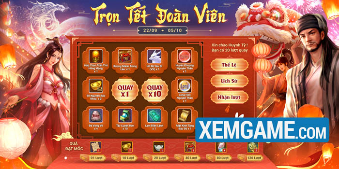 “Tìm Lại Hồi Ức – Trọn Tết Đoàn Viên” – hàng loạt sự kiện khủng nhân dịp Trung Thu của Tân Thiên Long Mobile VNG tan thien long 21 9 2