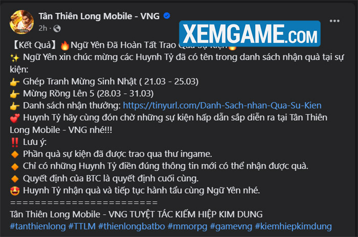 Tân Thiên Long Mobile VNG có gì trong tay hậu sinh nhật 5 tuổi vừa rồi? tan thien long mobile sinh nhat 5 tuoi 7