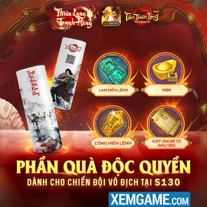 Đã có thể đăng ký đấu giao hữu Thiên Long Tranh Hùng tại S130 Tân Thiên Long Mobile VNG tan thien long mobile vng 15 3 5