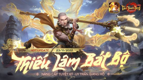 Tân Thiên Long Mobile: Thiếu Lâm sẽ lột xác thế nào trong Thiếu Lâm Bát Bộ? tan thien long mobile vng 23 11 thumbjpg