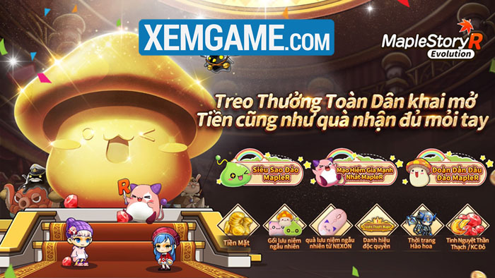 tang-giftcode-maple-story-r-evolution-1 MapleStory R: Evolution tặng dàn giftcode “cực chất” để người chơi khởi sự tại đảo Lá Phong tang giftcode maple story r evolution 1
