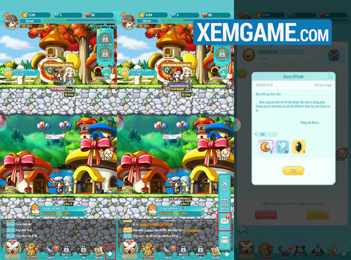 tang-giftcode-maple-story-r-evolution-3 MapleStory R: Evolution tặng dàn giftcode “cực chất” để người chơi khởi sự tại đảo Lá Phong tang giftcode maple story r evolution 3