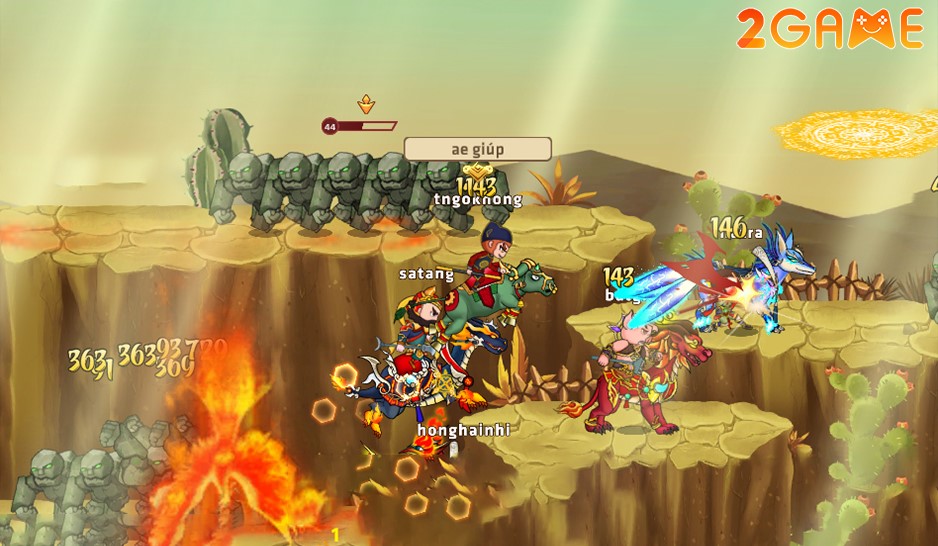 tay-du-ky-online-1 Đủ loại thú cưỡi độc đáo trong Tây Du Ký Online