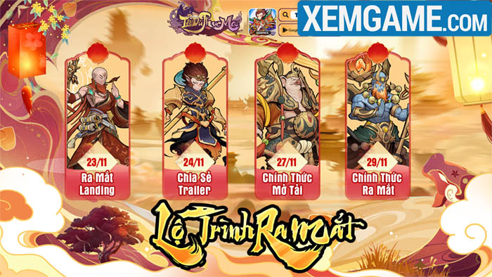 Tây Du Phục Ma – Game không cấp VIP ấn định ra mắt 29/11/2022 tay du phuc ma an dinh ra mat 1