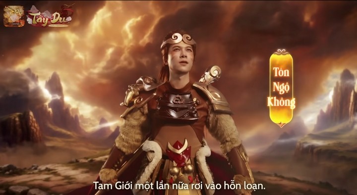 Diễn viên Anh Tú đại náo Tam giới, hóa lão Tôn thần thông quảng đại trong Tây Du VNG: Đại Náo Tam Giới Diễn viên Anh Tú đại náo Tam giới, hóa lão Tôn thần thông quảng đại trong Tây Du VNG: Đại Náo Tam Giới