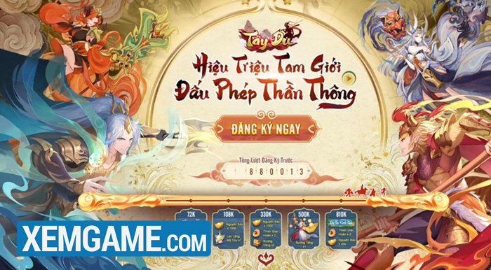 Tây Du VNG: Đại Náo Tam Giới mở Đăng ký sớm với loạt quà hấp dẫn tay du vng mo dang ky som 5