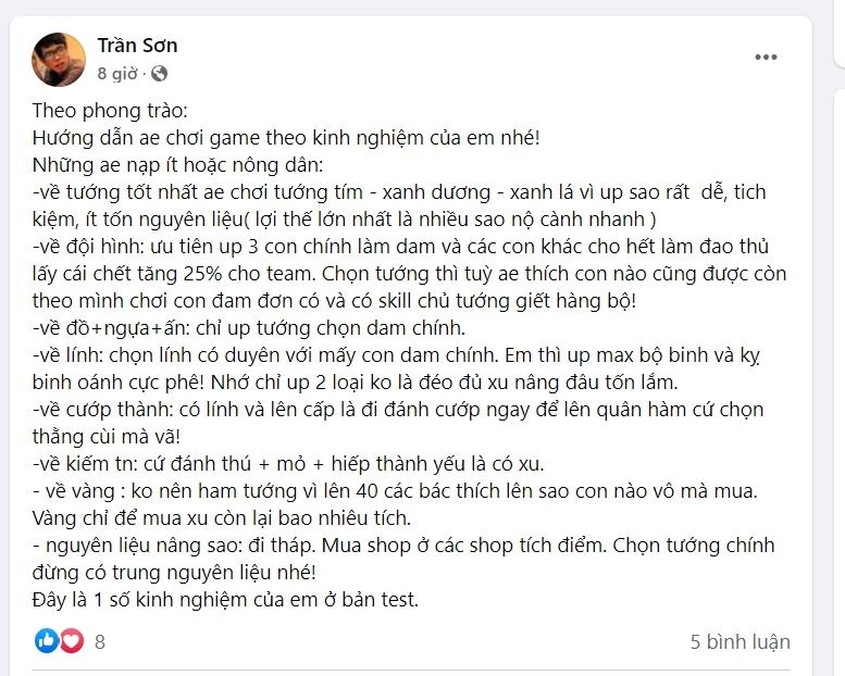 tc-33 Thành Chủ Tam Quốc tung lộ trình ra mắt khiến cộng đồng đứng ngồi không yên tc 33