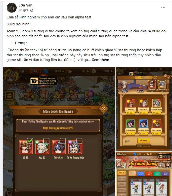 tc-44 Thành Chủ Tam Quốc tung lộ trình ra mắt khiến cộng đồng đứng ngồi không yên tc 44