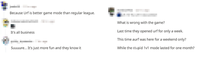 Fan thất vọng vì ARURF, Riot vẫn cố chấp với quan điểm hơn nửa thập kỷ - Ảnh 3. Fan thất vọng vì ARURF, Riot vẫn cố chấp với quan điểm hơn nửa thập kỷ - Ảnh 3.