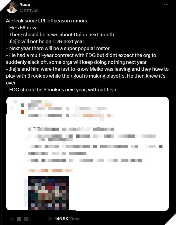 LMHT: Xuat hien tin don TES se lap mot Super Team moi voi TheShy sau khi dai bai truoc T1 3 LMHT: Xuất hiện tin đồn TES sẽ lập một Super Team mới với TheShy sau khi đại bại trước T1