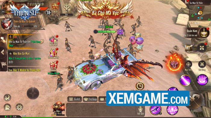 Thánh Quang Thiên Sứ mở đăng ký sớm, tặng iPhone 15 cho game thủ thanh quang thien su 4