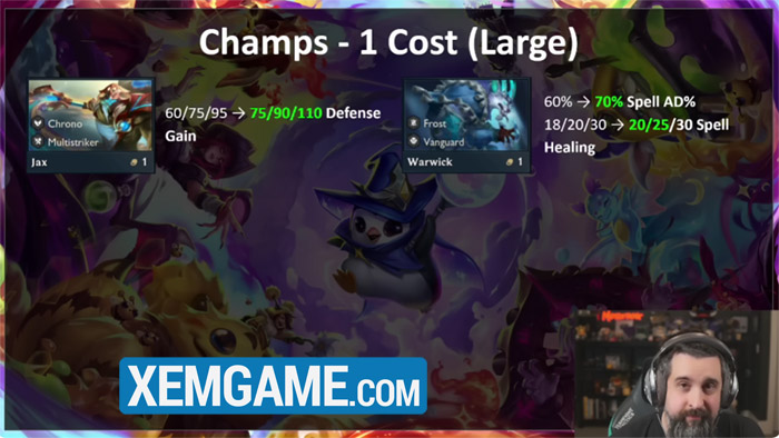 ĐTCL 14.21: Băng Pháo Thủ lên ngôi, chỉ mình Rakan bị nerf ở 4 vàng thay doi dtcl 14 21 1