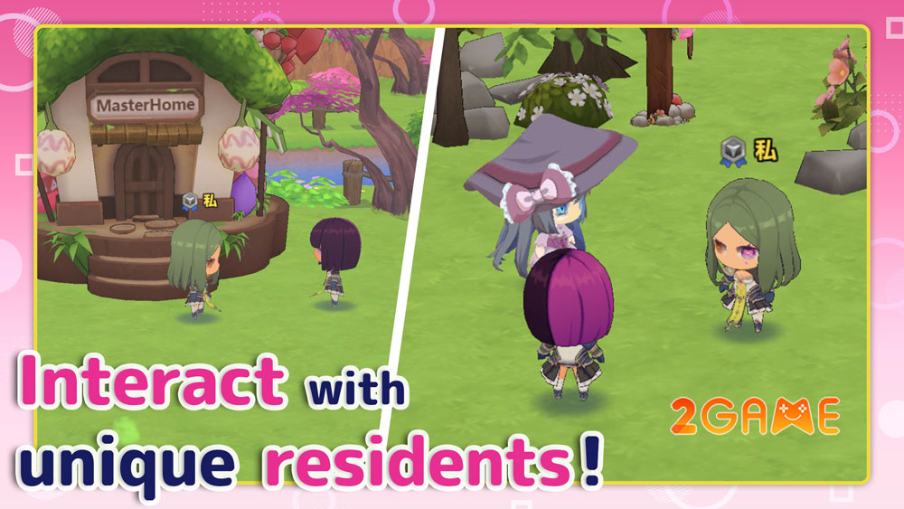 Những nhân vật trong game THE LAND ELF Crossing