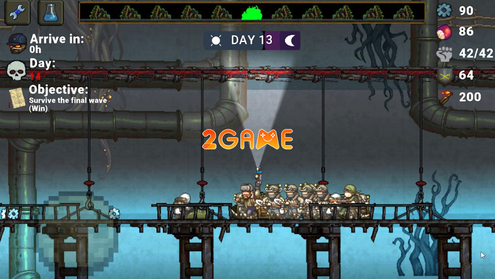 Bảo vệ thành trì hậu tận thế cùng game hành động The Last Barrier the last barrier 1