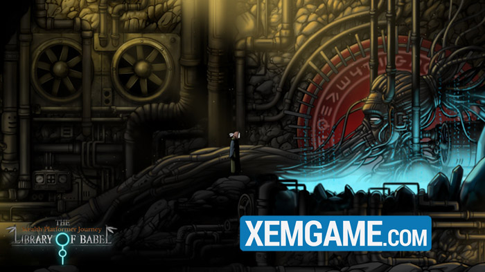 The Library of Babel – game platformer giải đố với đồ họa thú vị đáng thử qua the library of babel 1