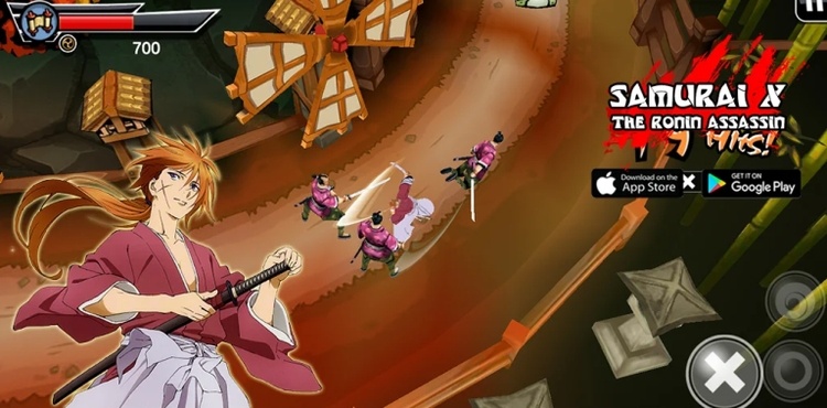 Samurai X : The Ronin Assasin - Game hành động chặt chém trên nền tảng Android the ronin assasin 1
