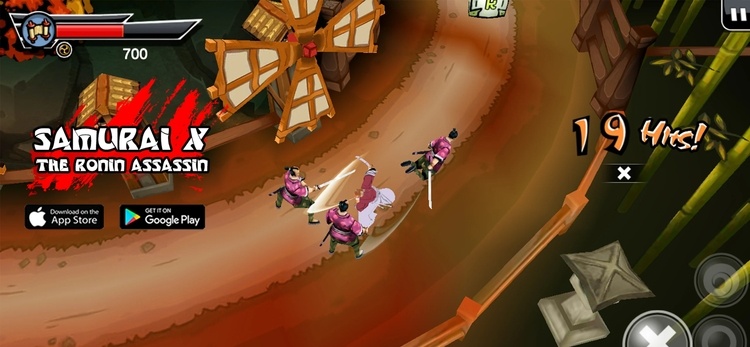 Samurai X : The Ronin Assasin - Game hành động chặt chém trên nền tảng Android the ronin assasin 7