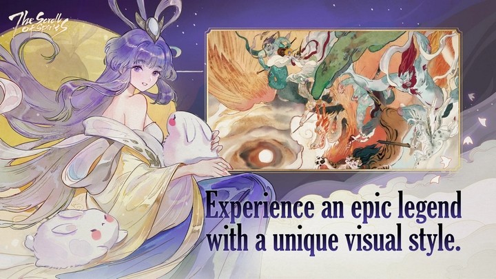 The Scroll of Spirits: Game cổ trang sở hữu đồ họa vẽ tay độc đáo