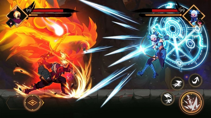 the-twins-offline-ninja-game-2 The Twins: Offline Ninja - Game hành động chặt chém mới ra mắt trên nền tảng mobile the twins offline ninja game 2