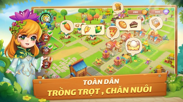 Thị trấn Củ Cải ZingPlay