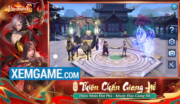 Anh hào võ lâm tề tựu, hưởng ứng Phiên bản mới Thiên Chấn Giang Hồ của VLTK Mobile thien chan giang ho vltk 1 mobile 1