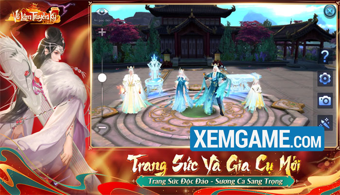 Anh hào võ lâm tề tựu, hưởng ứng Phiên bản mới Thiên Chấn Giang Hồ của VLTK Mobile thien chan giang ho vltk 1 mobile 3