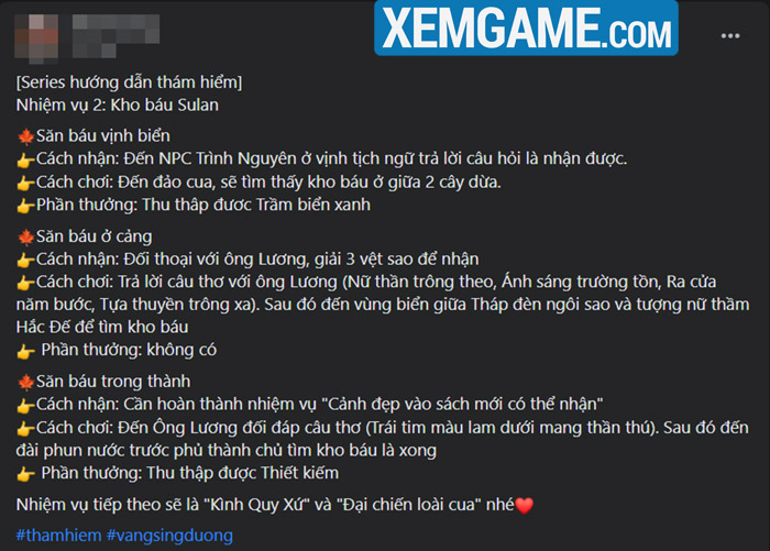 Những hoạt động, nhiệm vụ phụ đầy tính giải trí đang khiến game thủ Revelation: Thiên Dụ mê đắm thien du 7 3 revelation 1