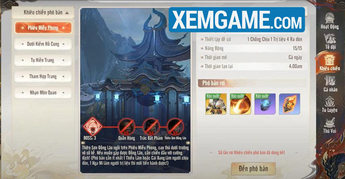 Bật mí cách vượt Phó bản cấp 62 của Thiên Long Bát Bộ 2 VNG dễ hơn bao giờ hết