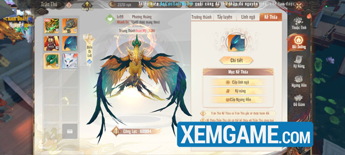 Tinh Túc Xà Ảnh ra mắt tính năng “người thừa kế” để game thủ thỏa sức nuôi Trân Thú thien long bat bo 2 vng 5