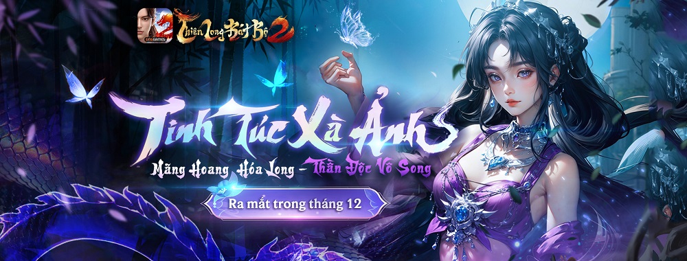 Thiên Long Bát Bộ 2 VNG ra mắt môn phái mới Tinh Túc trong phiên bản tháng 12.