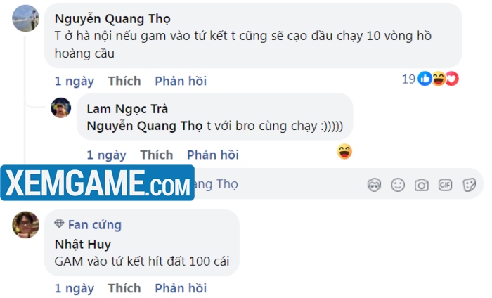 thu-thach-gam-tu-ket-1 BLV Hoàng Luân, Optimus,… đặt ra thử thách nếu GAM vào Tứ kết, nhiều fan VCS cùng hưởng ứng thu thach gam tu ket 1