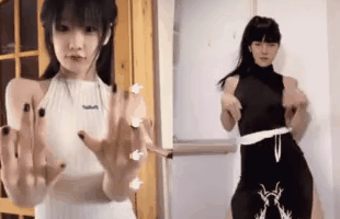 Gái xinh đu trend “kỳ lạ” trên Tiktok: Lắc hông "biên độ mạnh" thu về… 40 triệu views, “Lisa Việt Nam” cũng không thể cưỡng thumb 1645693842030554686419gifpng